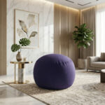 Gummy Bean Bag XXL Navy Blue